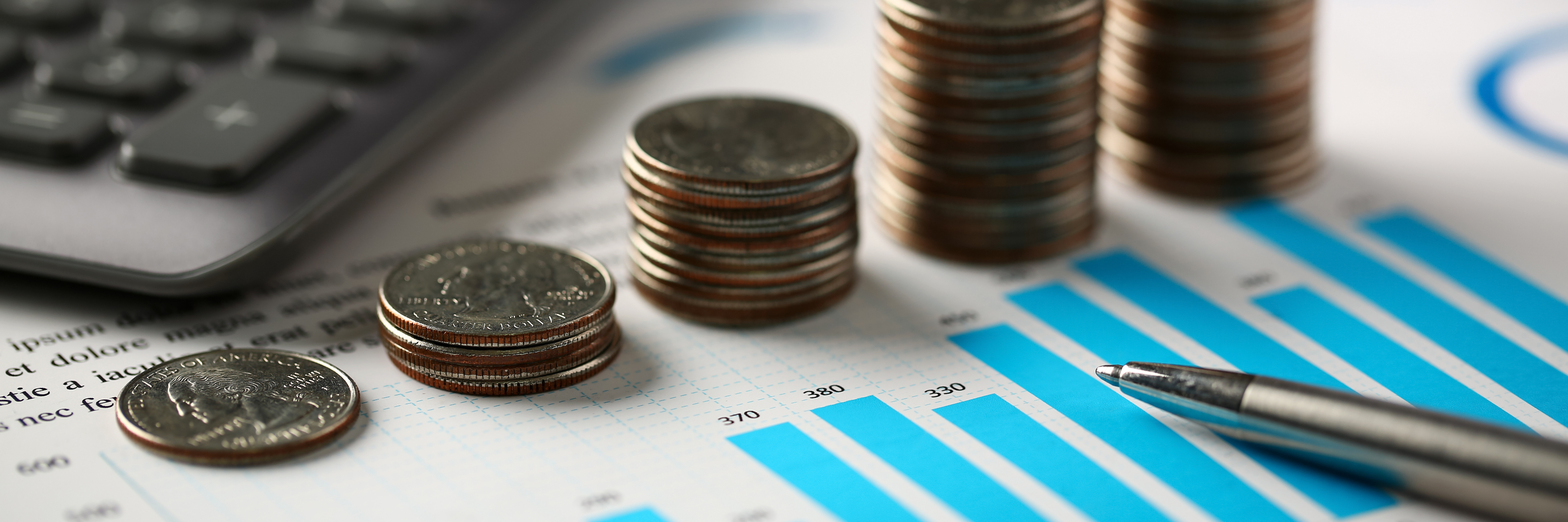 Coins and Bar graph