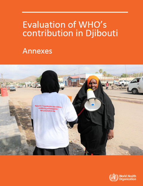Evaluation of WHO contribution in Djibouti: Annexes