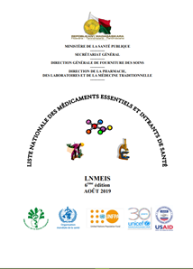 Madagascar: Médicaments Essentiels et Intrants de Santé 2019 (French)