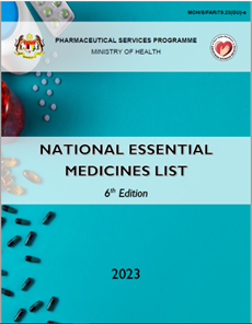 Malaysia: National Essential Medicines List 2023 (English)