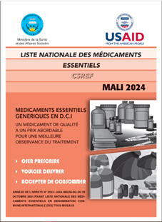 Mali: Liste Nationale des Médicaments Essentiels 2024 (French)
