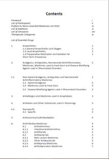 Nauru: Essential Medicines List 2010 (English)