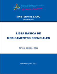 Nicaragua: Lista Básica de Medicamentos Esenciales 2022 (Spanish)