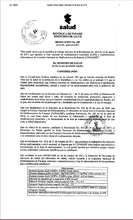 Panama: La Lista Nacional de Medicamentos Esenciales (LME) 2019 (Spanish)