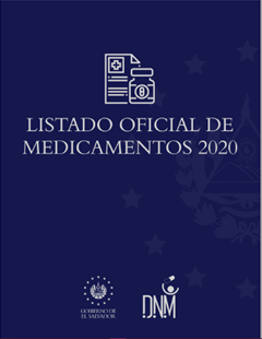 El Salvador: Listado Oficial de Medicamentos 2020 (Portuguese)