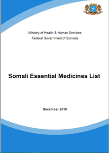 Somalia: Essential Medicines List 2019 (English)
