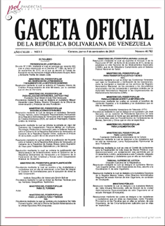 Venezuela (Bolivarian Republic of): la Lista Nacional de Medicamentos Esenciales (LNME) 2015 (Spanish)
