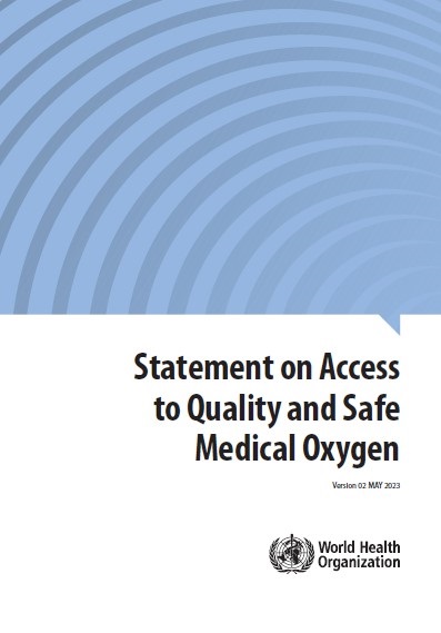 Statement on access to quality and safe medical oxygen