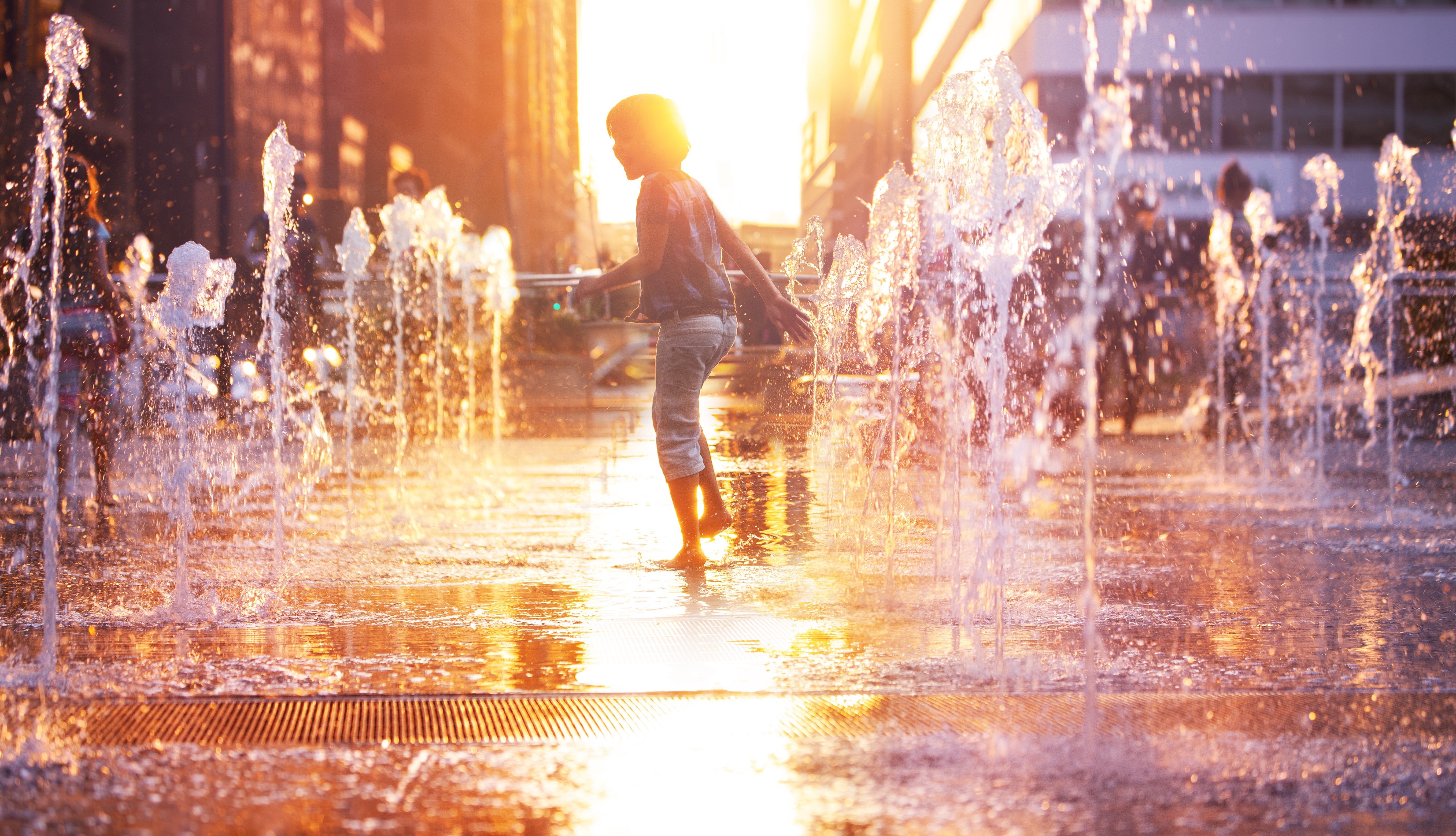 water source in city