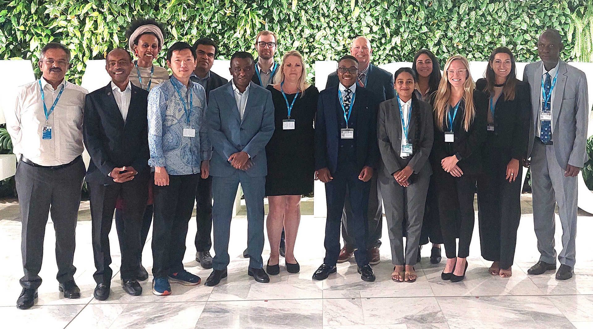Members of the first Taskforce of Antimicrobial Resistance (AMR) survivors