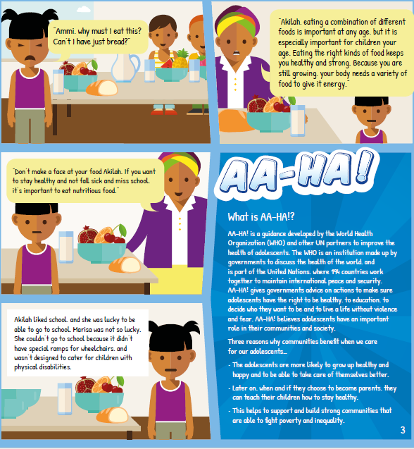 Adolescent comic Adolescent comic