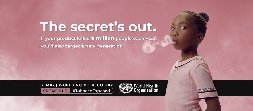 World No Tobacco Day 2020 web banner