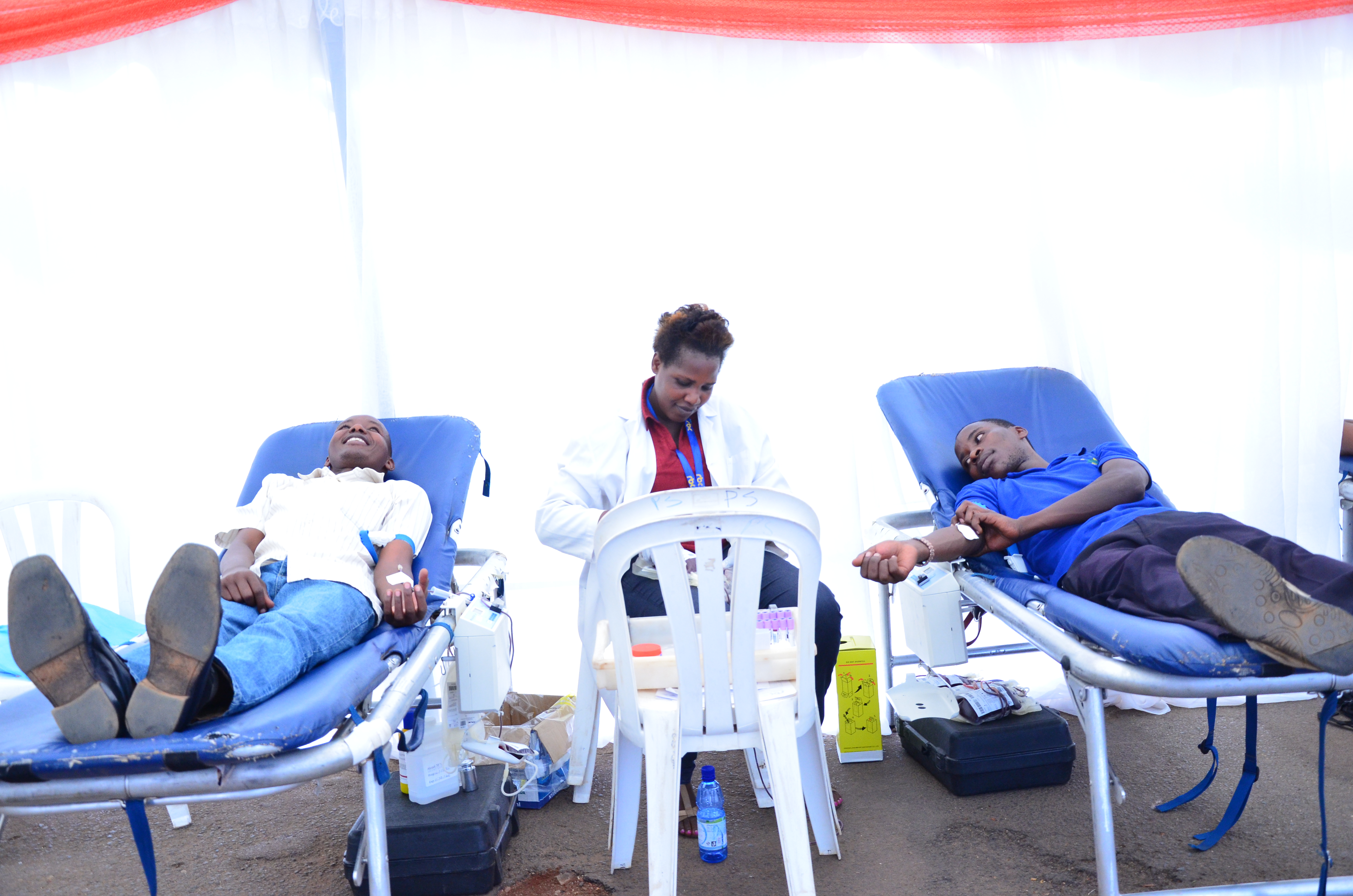 Blood donation Rwanda