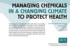 Managing chemicals in a changing climate