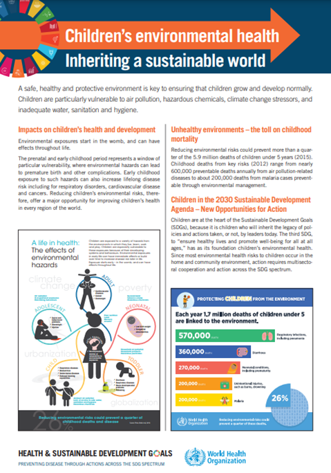 Inheriting a sustainable world - factsheet