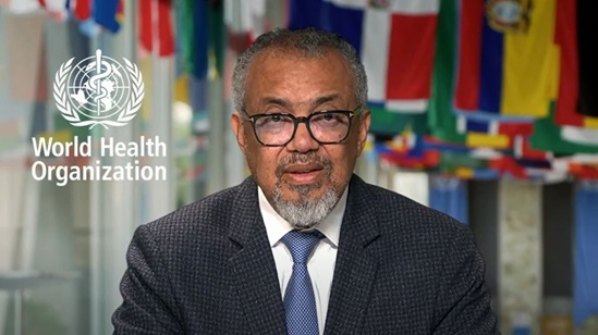 Video thumbnail of WHO Director-General Dr Tedros Adhanom Ghebreyesus.