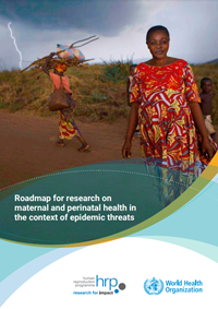 Roadmap for research on  maternal and perinatal health in  the context of epidemic threats