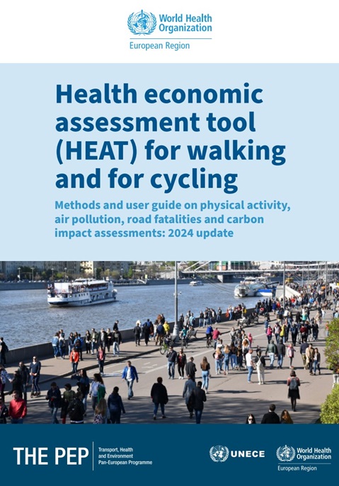 Health economic assessment tool (HEAT) for walking and for cycling. Methods and user guide on physical activity, air pollution, road fatalities and carbon impact assessments: 2024 update