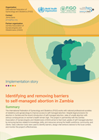 Identifying and removing barriers to self-managed abortion in Zambia