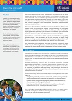 Key facts on improving oral health in the Western Pacific Region