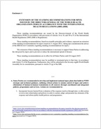 Cover image for the Mpox Extension Standing Recommendations 21082024
