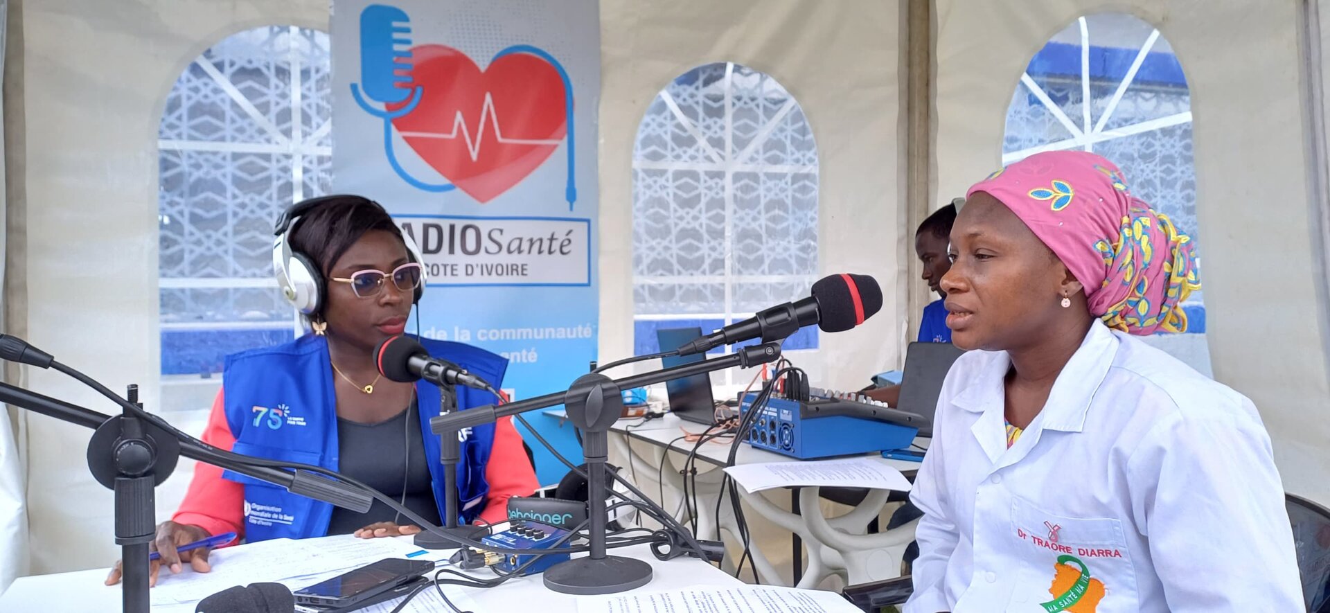 radio hosts discuss misinformation on mpox