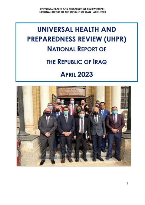 Universal Health and Preparedness Review (UHPR): national report of the Republic of Iraq