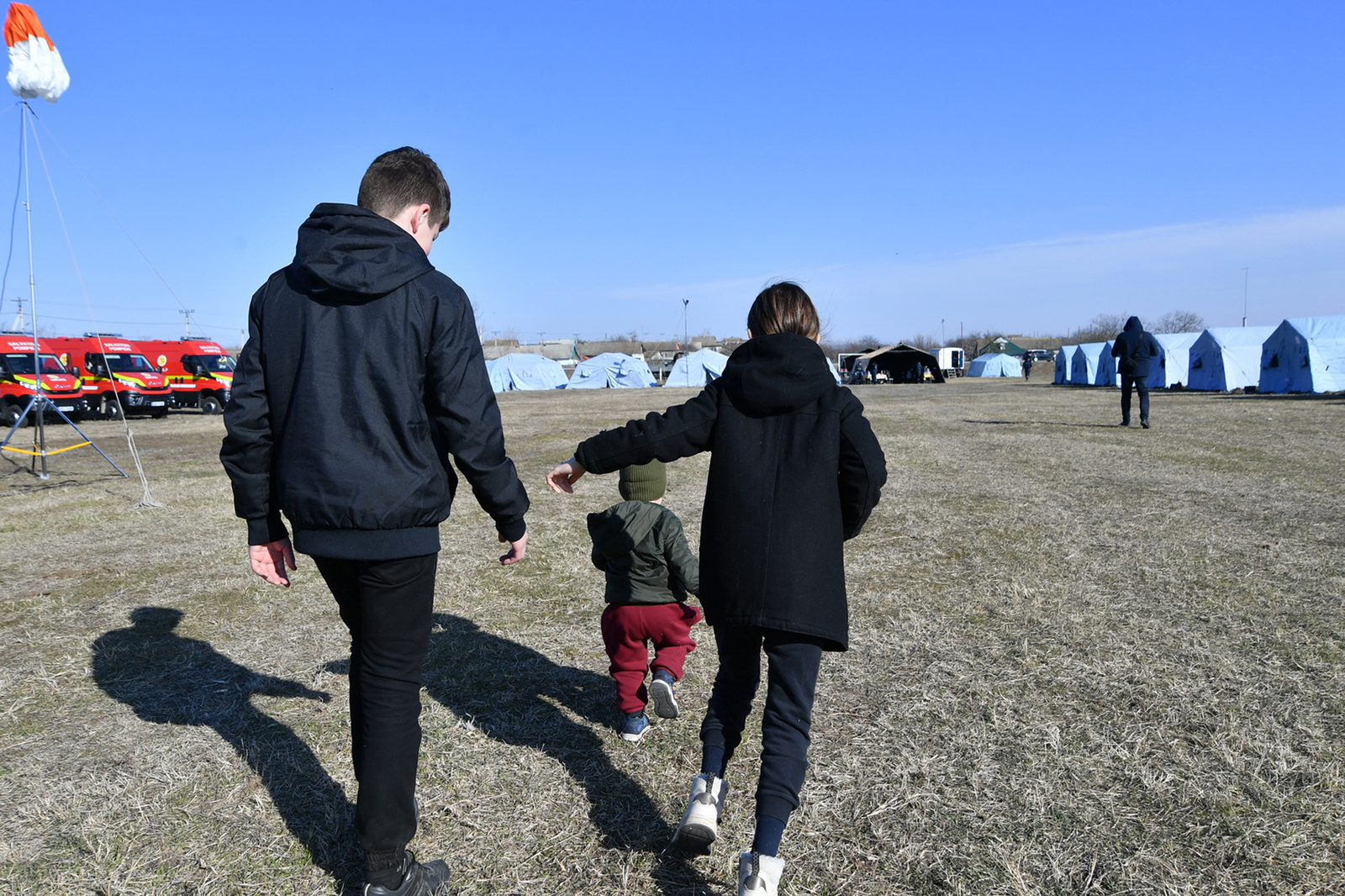 Refugee camp in Moldova
