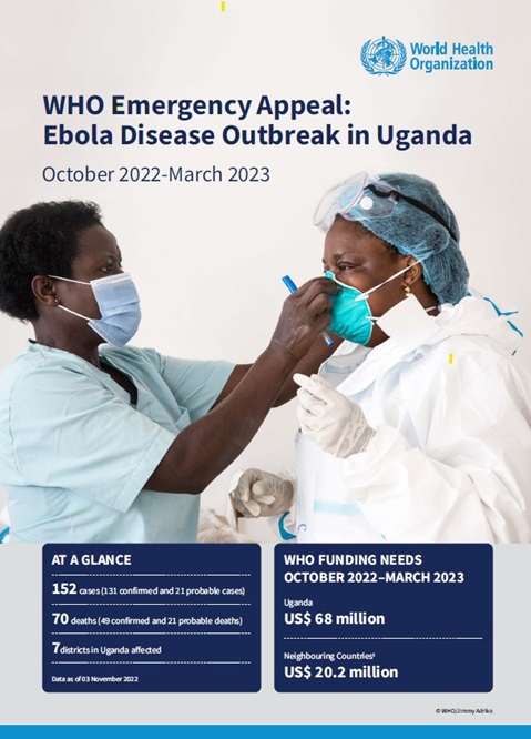WHO Emergency Appeal: Ebola Disease Outbreak in Uganda