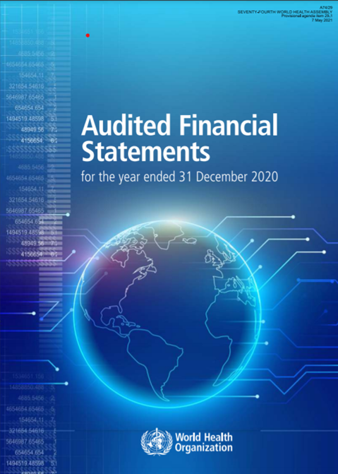 Audited financial statements 2020 (A74/29)