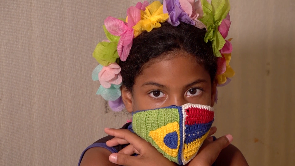 Venezuelan migrant child in the Shelter at Boa Vista, Roraima, Brasil