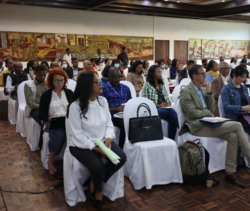 First in person meeting of the Ministry of Health with the Technical and Financial Partners after COVID-19, Antananarivo, March 2023.