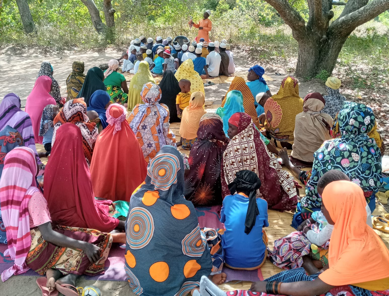 Religious sermon on maternal, neonatal and child health at the Rasague Mustafa Mosque, Mozambique