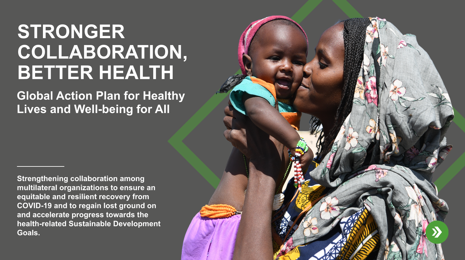 SDG3 Interactive Brochure, Cover
