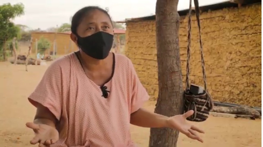 Yasmin Epieyú, a Wayuu traditional birth attendant from Uribia