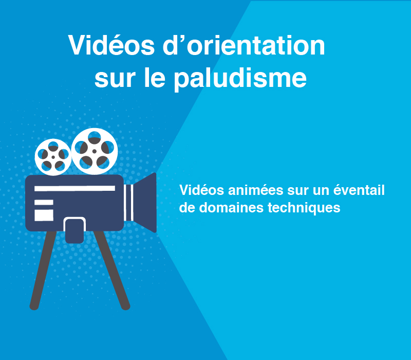 Illustration pour les vidéos d'orientation sur le paludisme