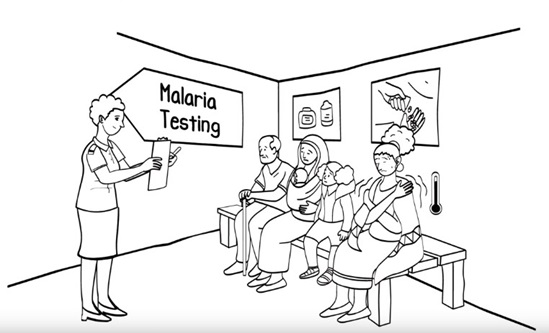Video diagnóstico de paludismo: Abordar la cuestión de las deleciones del gen HRP2