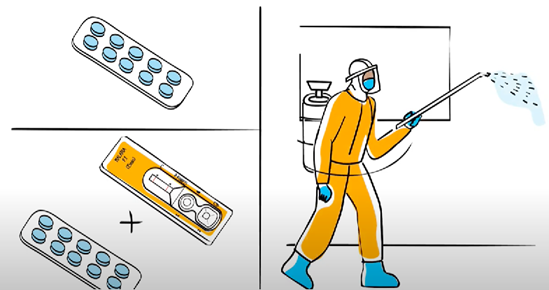 Illustration for video on malaria reactive strategies
