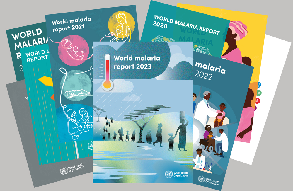 world malaria reports cover as of 2023