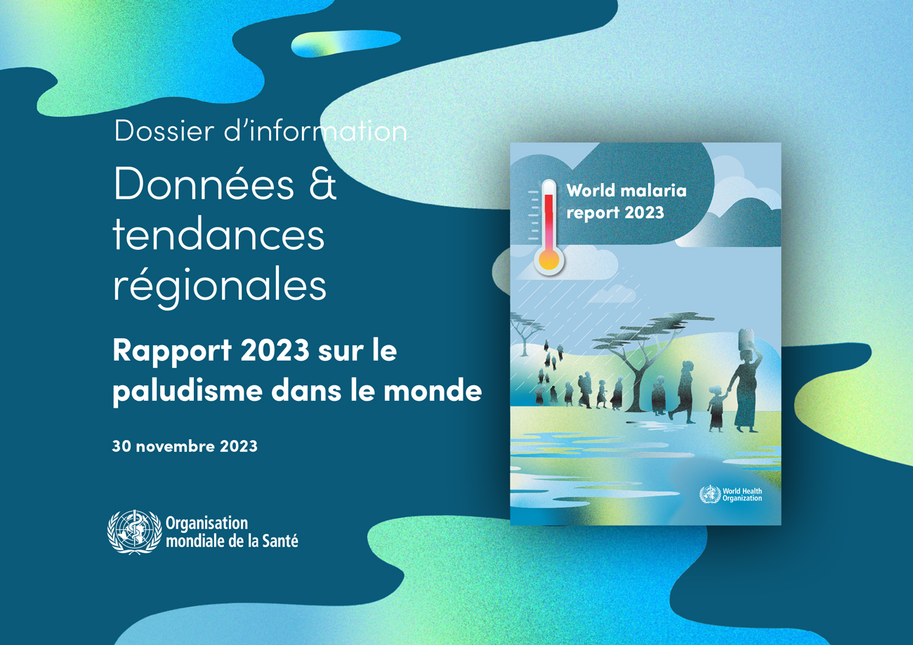 Couverture du document données et tendances régionales paludisme 2023