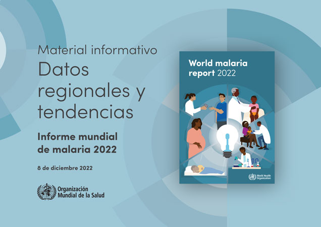 Portada del briefing kit del informe sobre la malaria