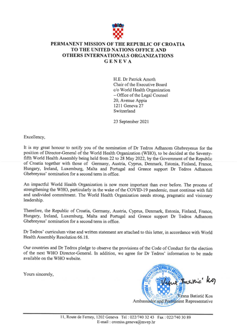 Proposals from Croatia