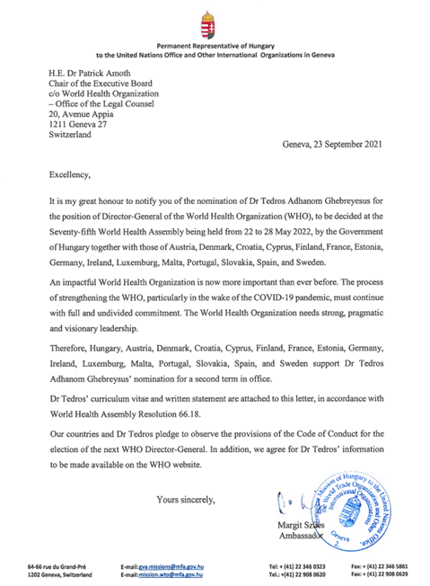 Proposals from Hungary