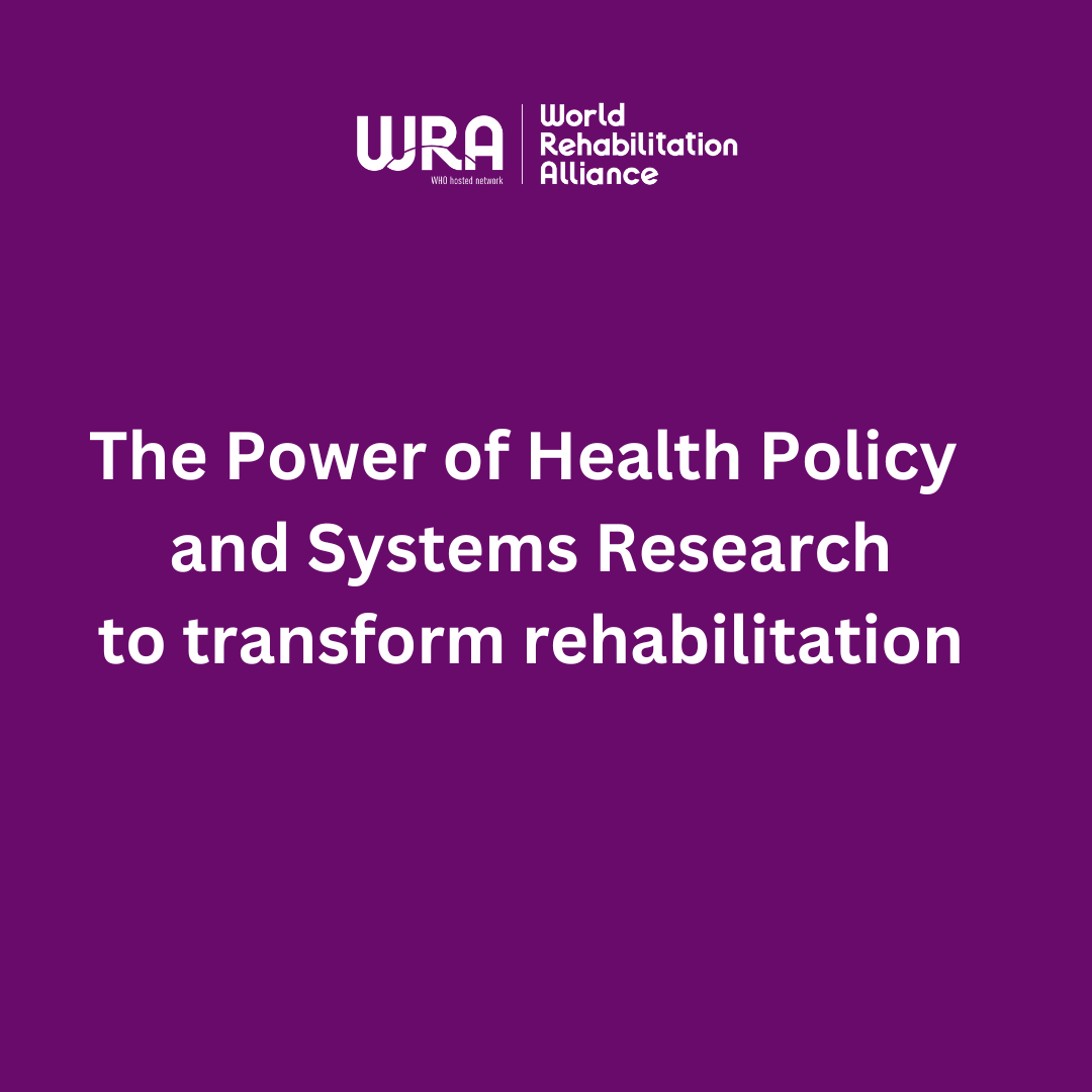 Health policy and systems research