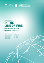 cover of 2024 In the Line of Fire WISH report