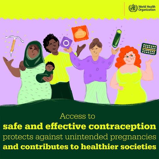 Access to safe and effective contraception protects against unintended pregnancies and contributes to healthier societies