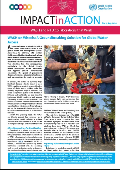 WASH on wheels: A groundbreaking solution for global water access