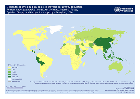 FERG2010 Trematode map