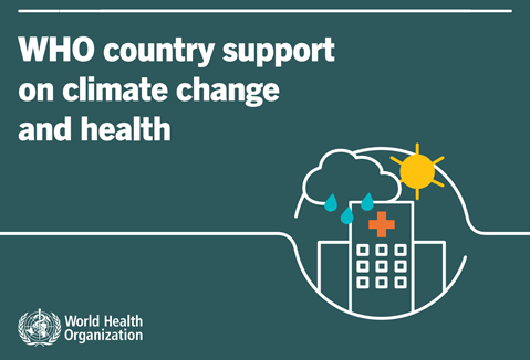 WHO Country Support on Climate Change and Health - Visual Guide