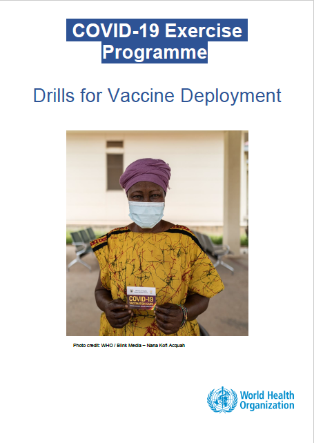 COVID-19 Exercise Programme - Drills for Vaccine Deployment
